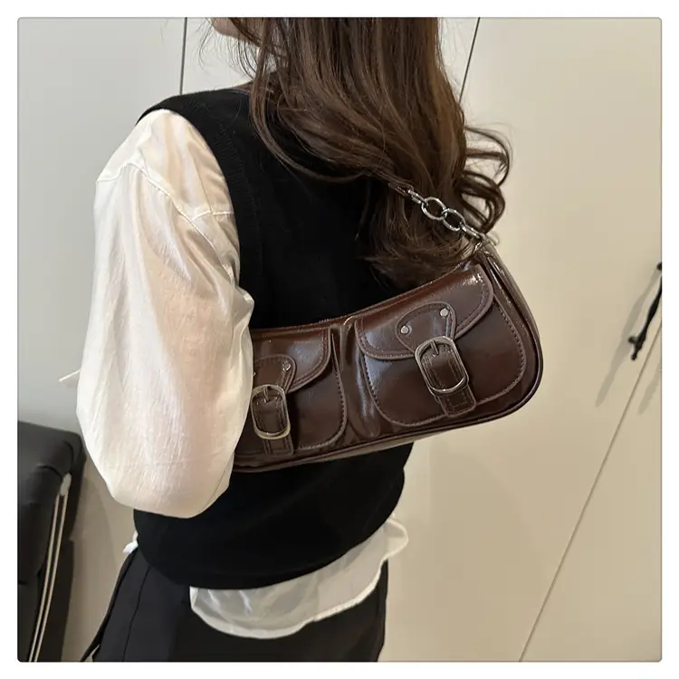 Personalized Commuter Bag 2025 New Summer Brown Black White — feature 13