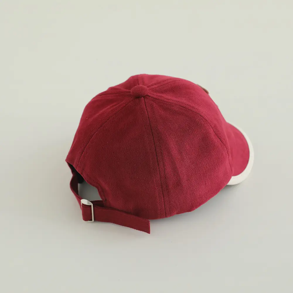 Baby Cap with Letter P Navy Spring Autumn — feature 12
