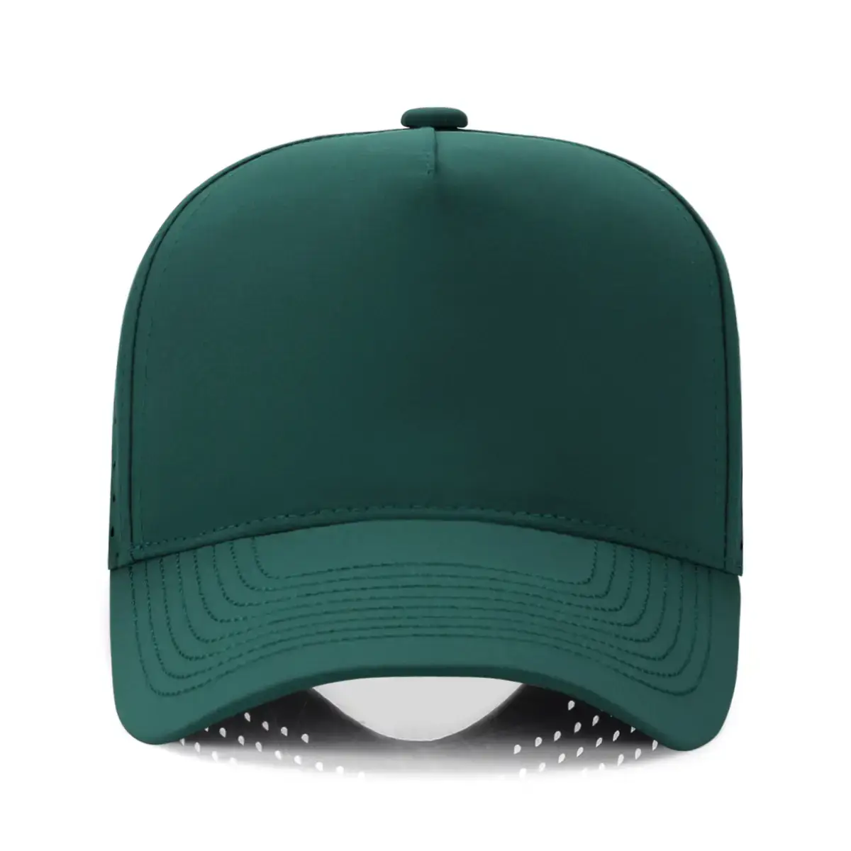 Men's Grey Camo Mesh Baseball Cap with 2000+ UV Protection - Image 9