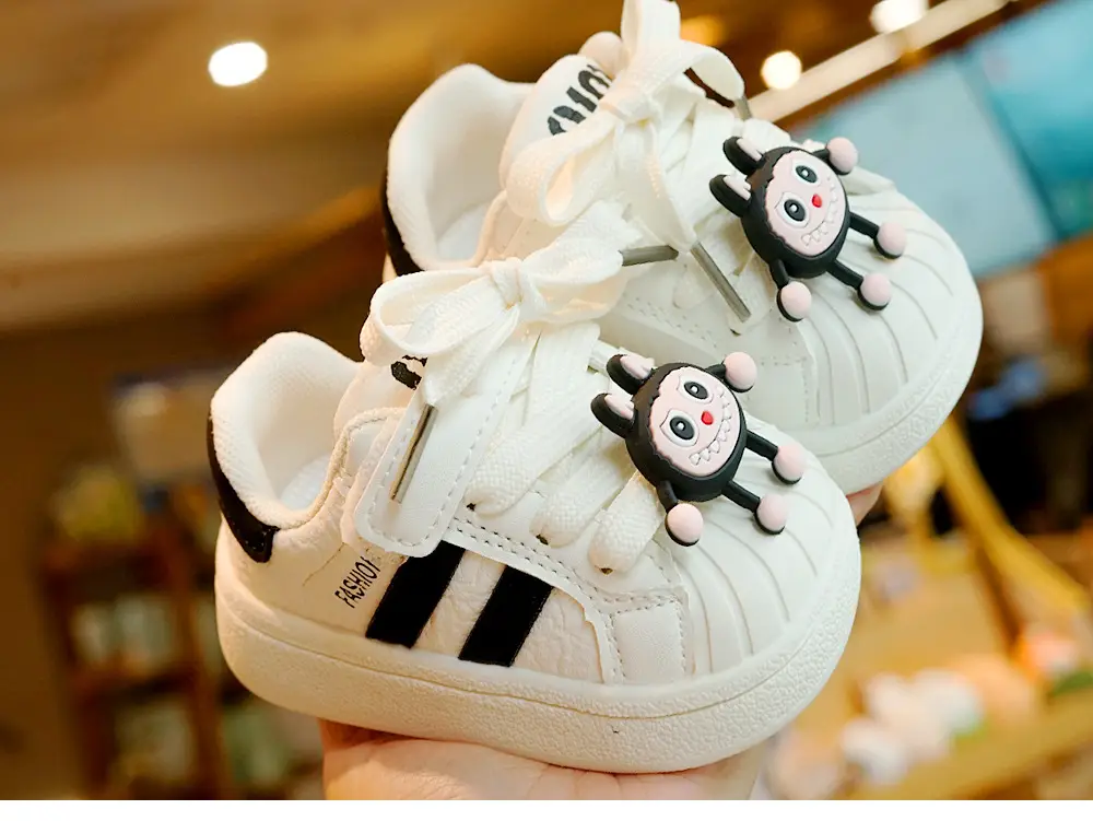 Toddler Shoes Pink Cartoon Soft Sole 1-2Y — feature 4