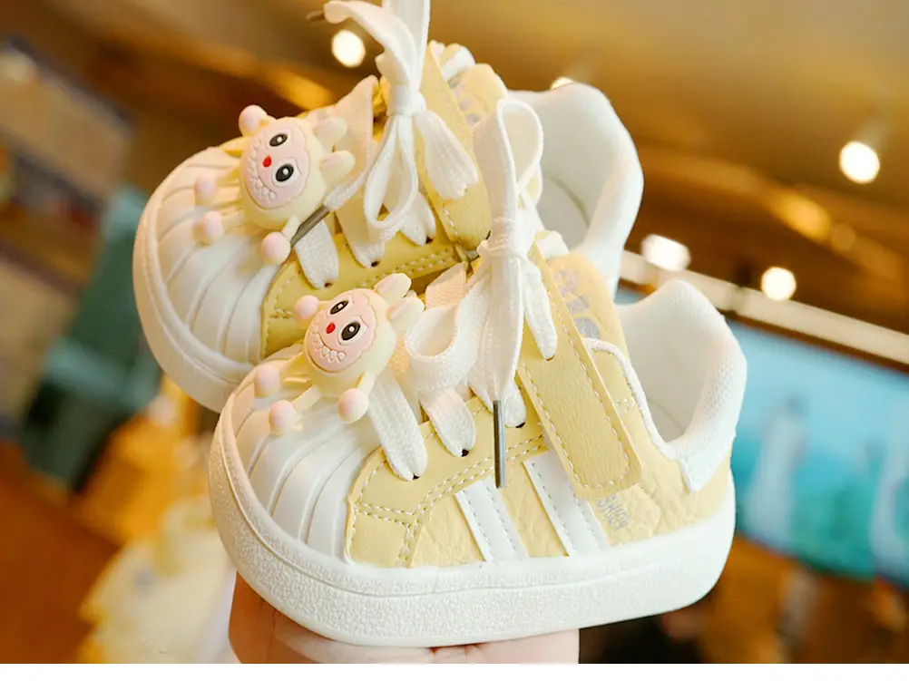 Toddler Shoes Pink Cartoon Soft Sole 1-2Y — feature 9