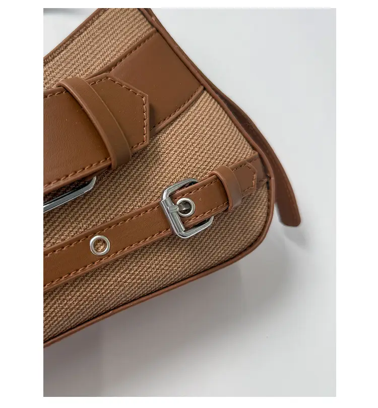 Trendy Biker Style Shoulder Bag 2025 Green Gray — feature 39