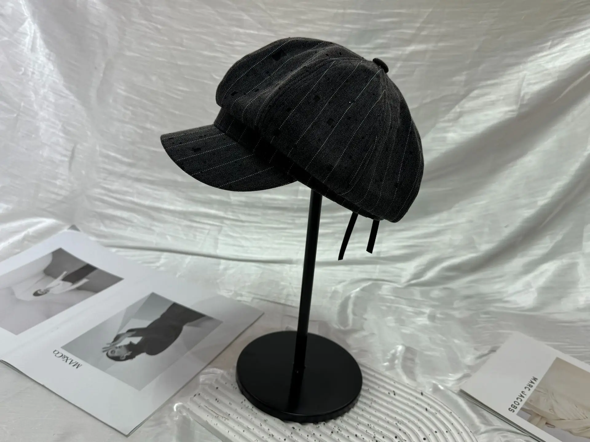 Women Duckbill Beret Smaller Face Hat for Summer — feature 19