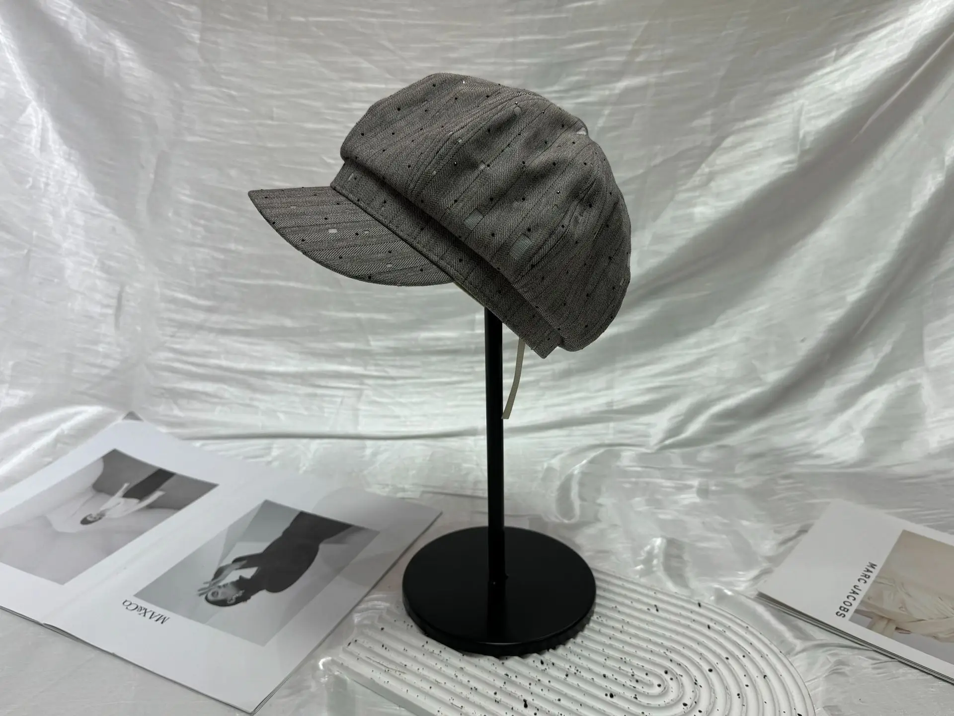Women Duckbill Beret Smaller Face Hat for Summer — feature 20