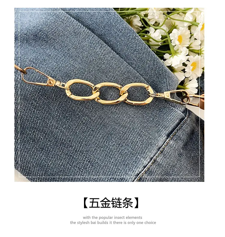 Retro Chain Shoulder Bag for Women Brown 2026 — feature 8