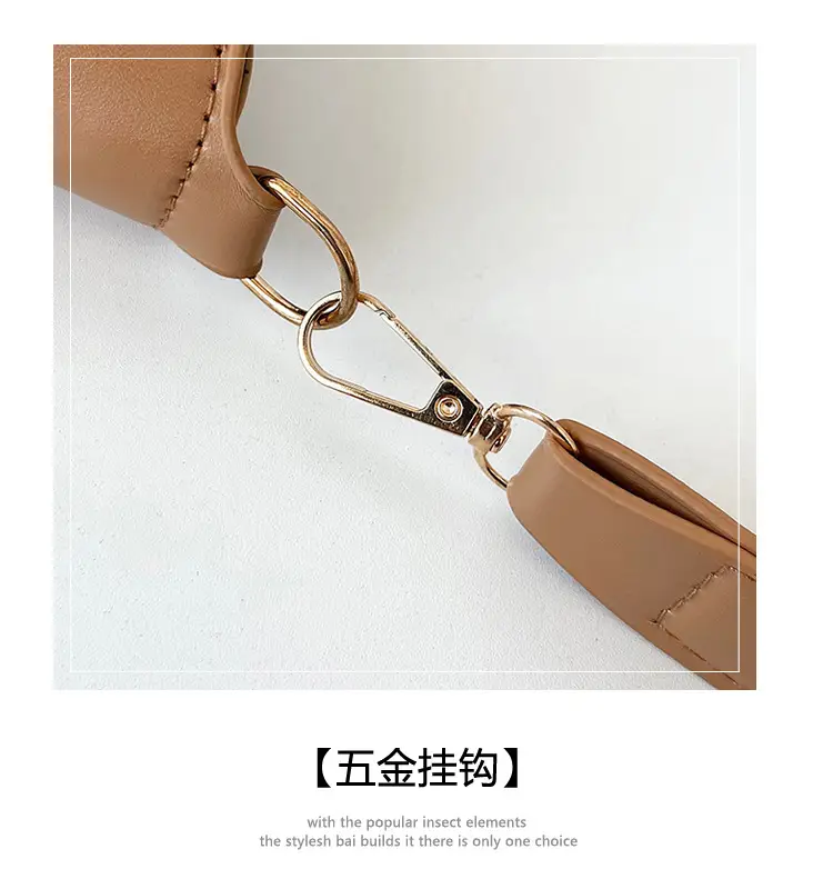 Retro Chain Shoulder Bag for Women Brown 2026 — feature 9