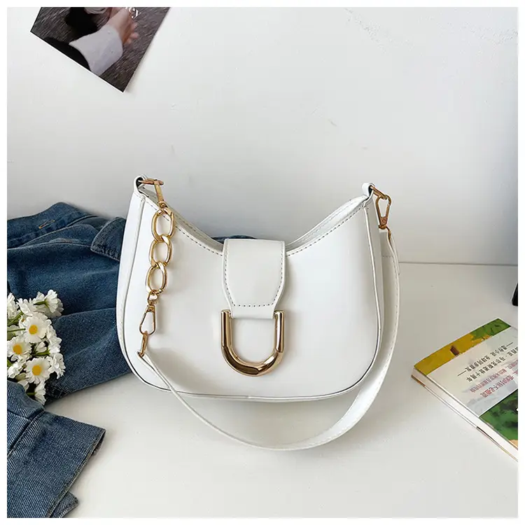 Retro Chain Shoulder Bag for Women Brown 2026 - Image 4