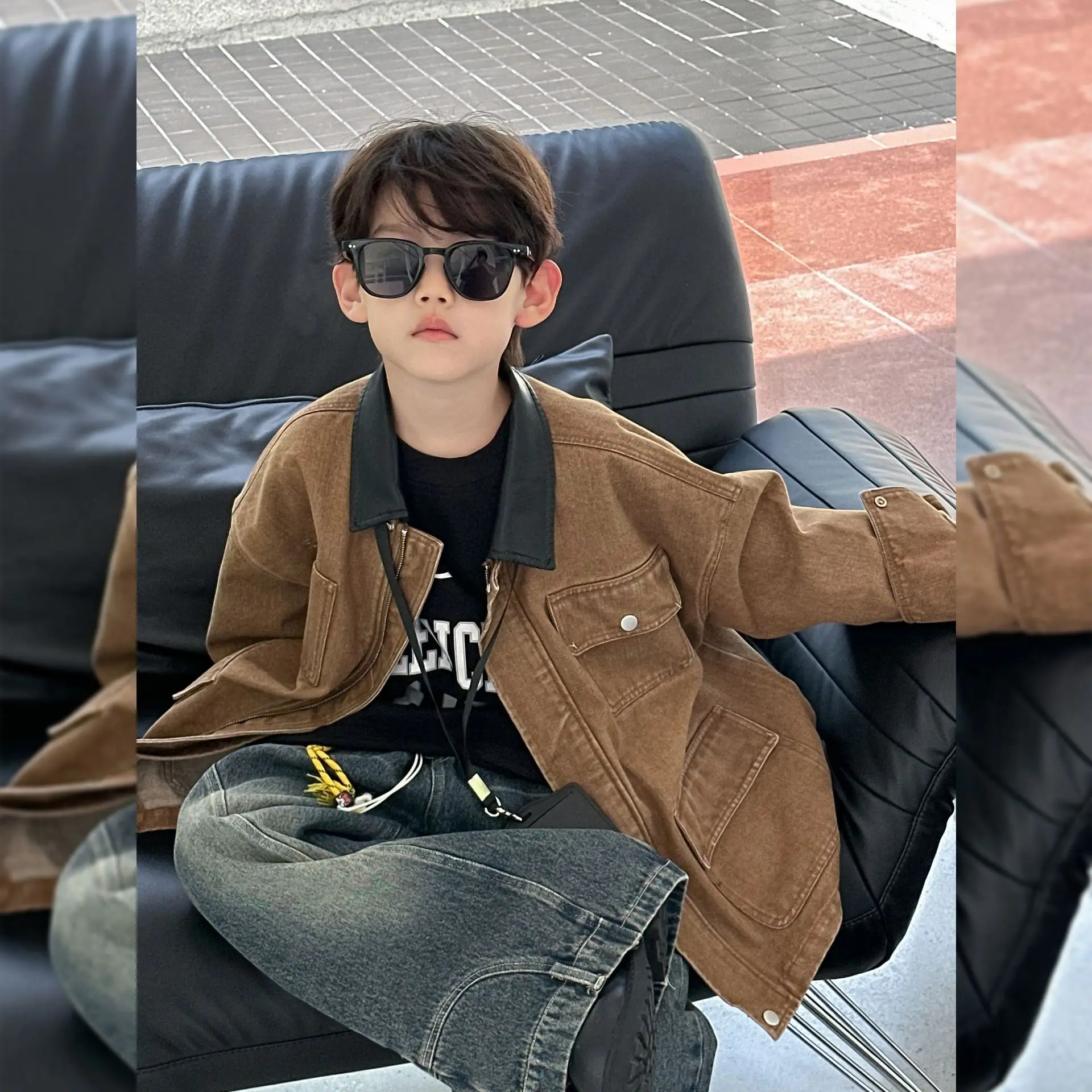 Boys Pure Cotton Sweatshirt Autumn Kids 2025 — feature 7