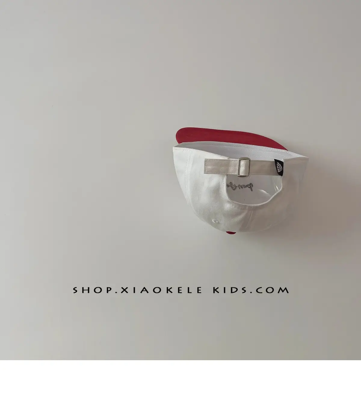 Children's American Flag Baseball Caps White Red Black — feature 6