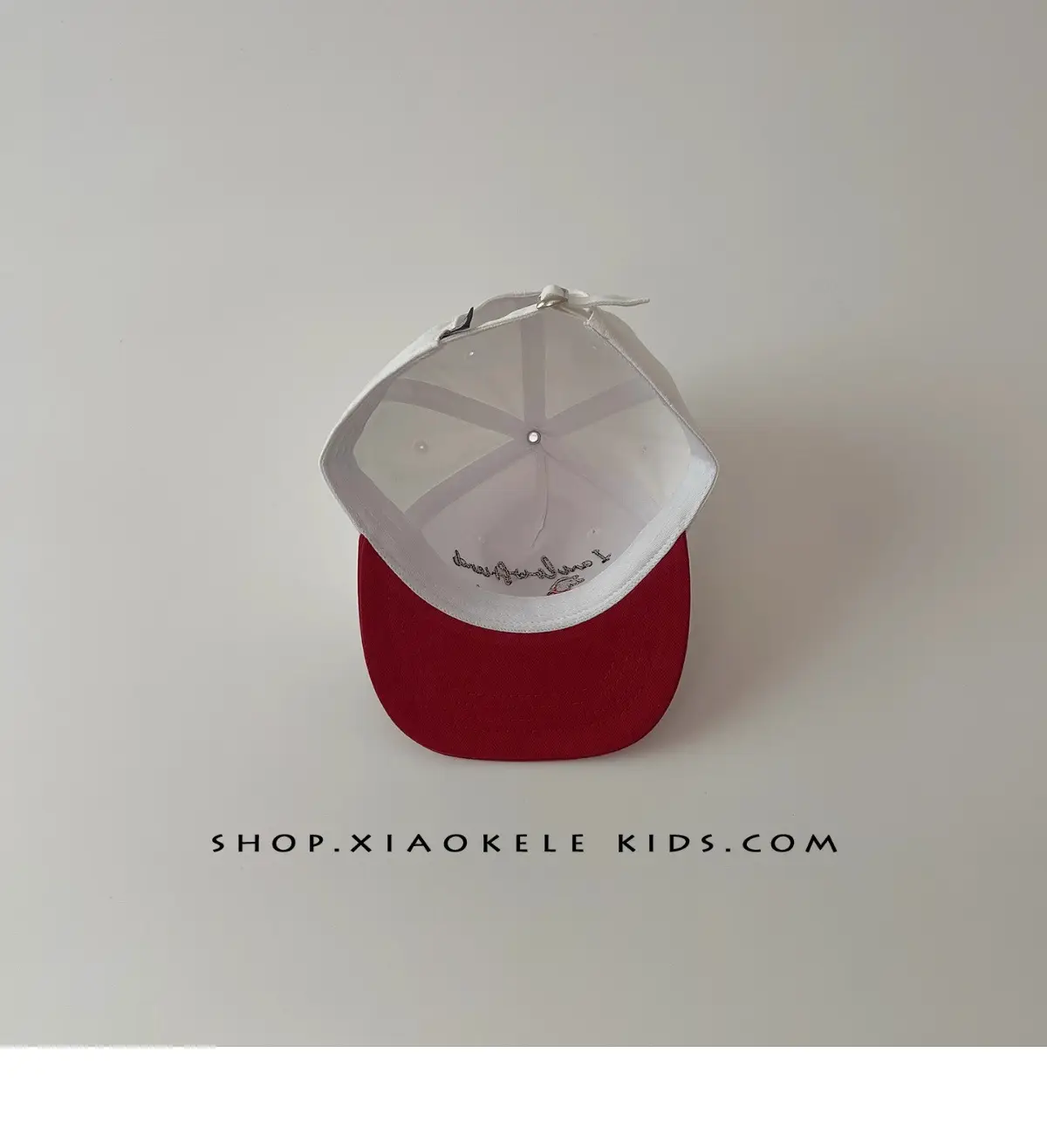 Children's American Flag Baseball Caps White Red Black — feature 7