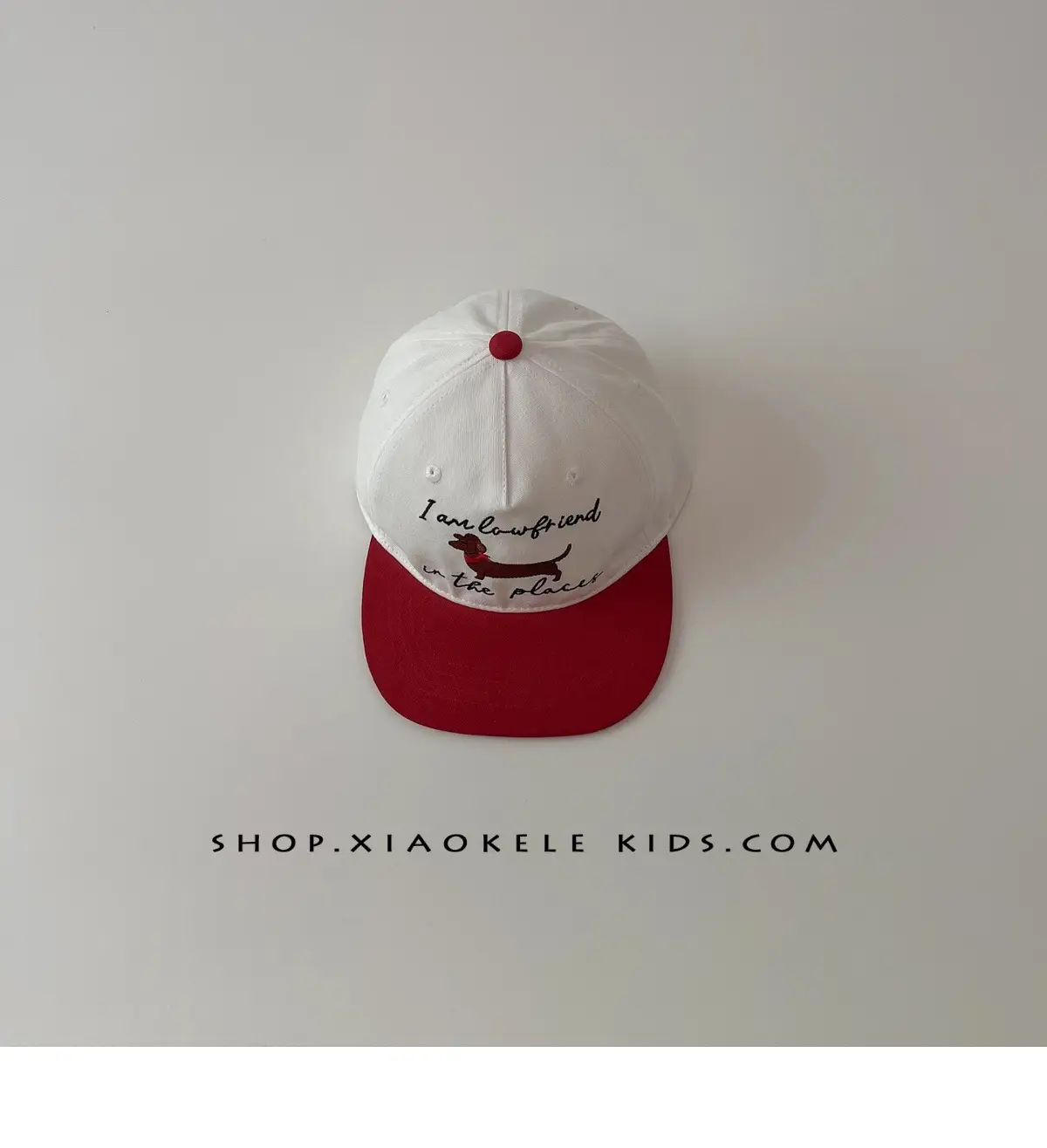 Children's American Flag Baseball Caps White Red Black — feature 8