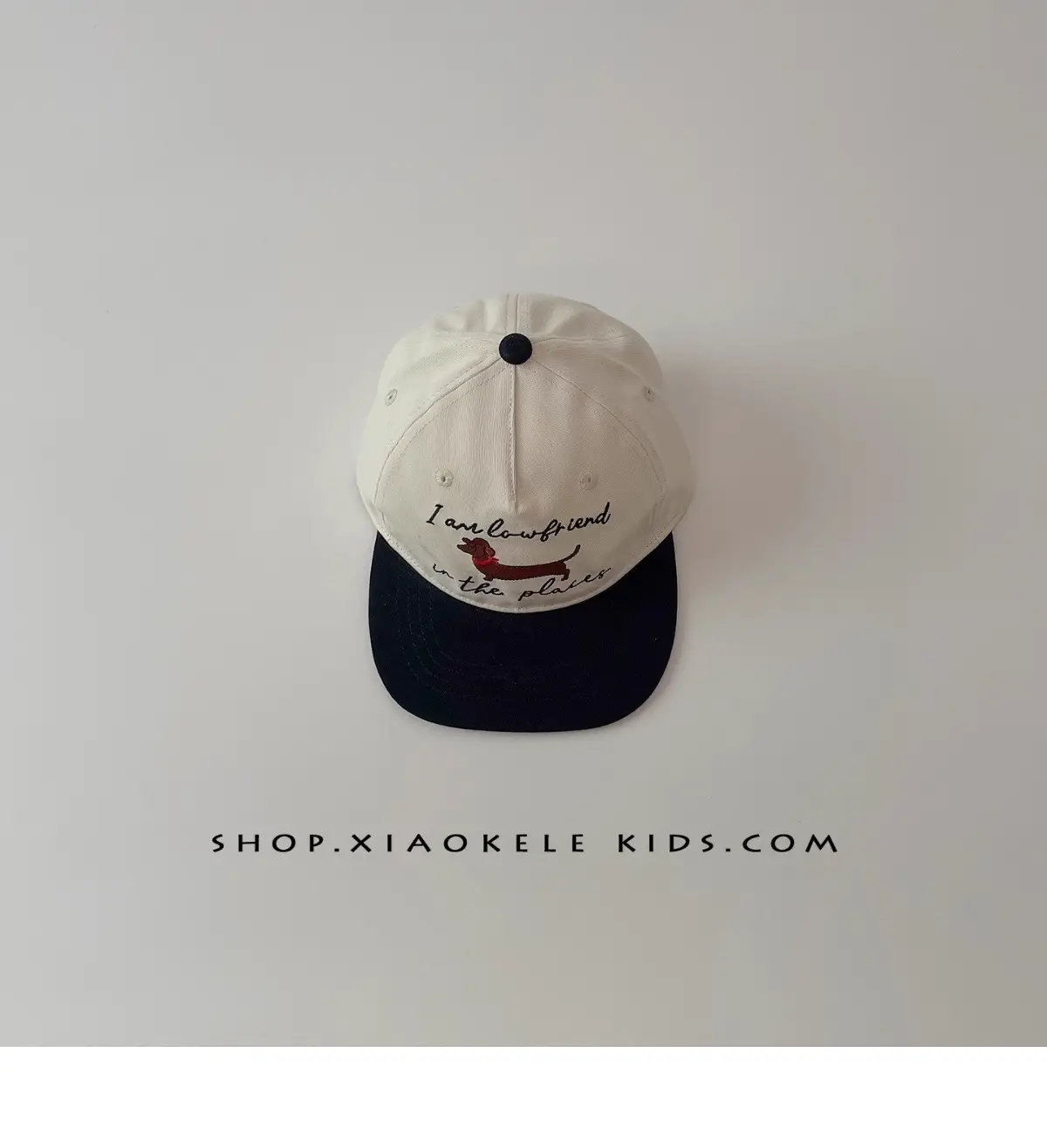 Children's American Flag Baseball Caps White Red Black — feature 9