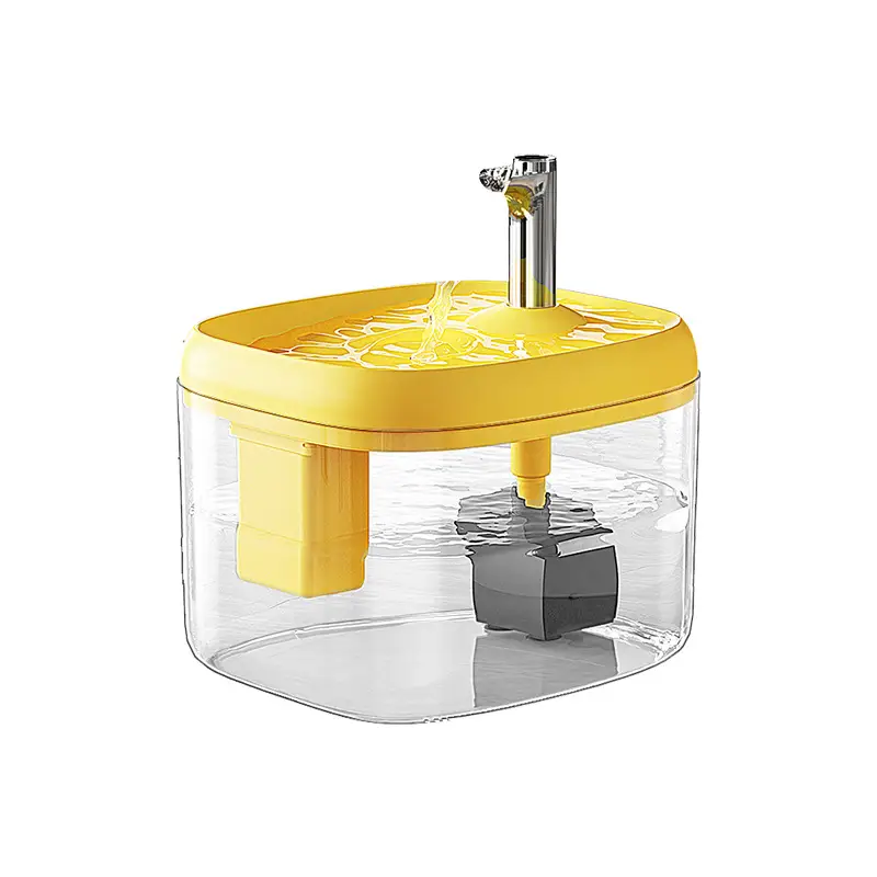 Automatic Cat Water Dispenser, Cat Drinking Fountain, Circulating Water Dispenser, Pet Water Feeder, Small Dog Water Bowl and Basin