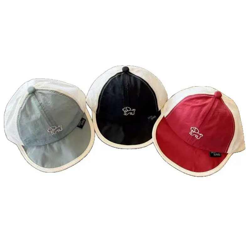 Baby Cap "FISHXiang" Cream Mesh Sunshade - Image 15