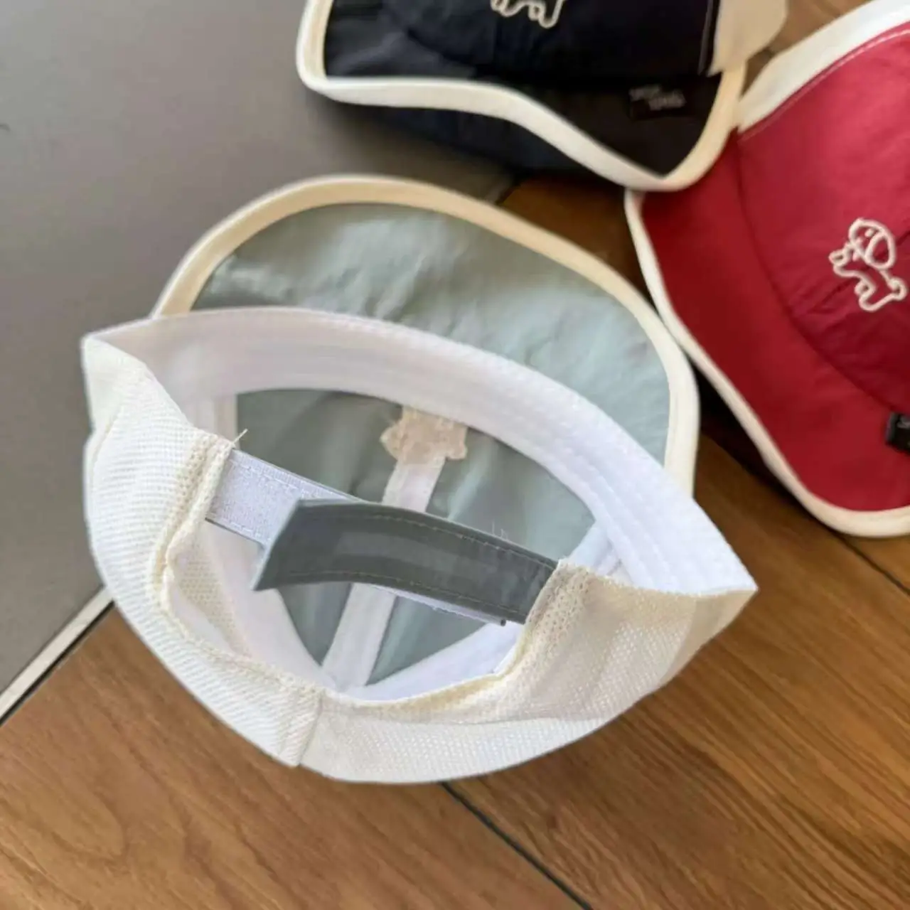 Baby Cap "FISHXiang" Cream Mesh Sunshade — feature 14