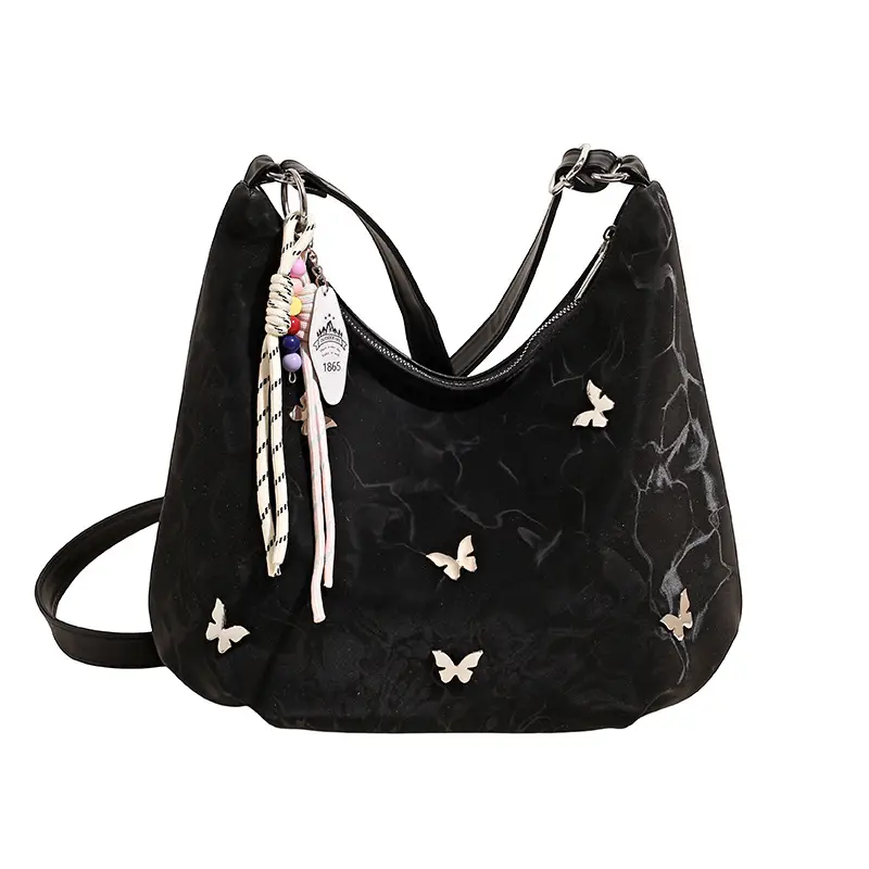 Women's Large Capacity Crossbody Bag with Tassel - Image 3