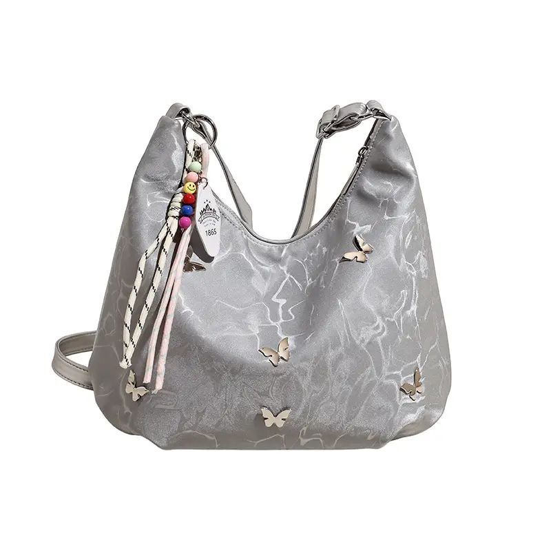 Women's Large Capacity Crossbody Bag with Tassel - Image 4