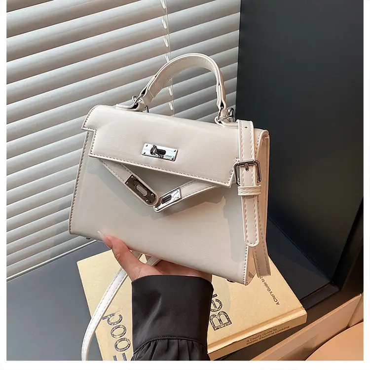 Red Square Handbag for Women 2025 New Versatile Shoulder Crossbody Kelly Bag — feature 20
