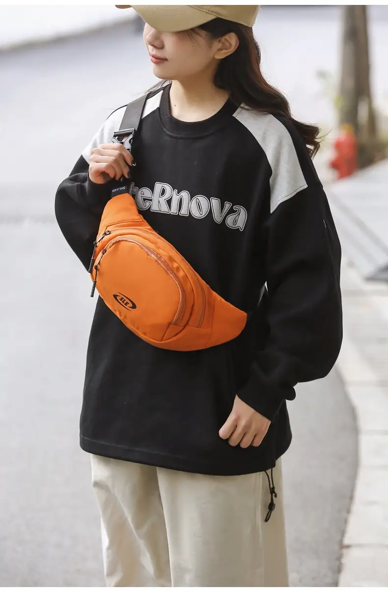 Orange Crossbody Bag for Women Casual Sports Luggage — feature 20
