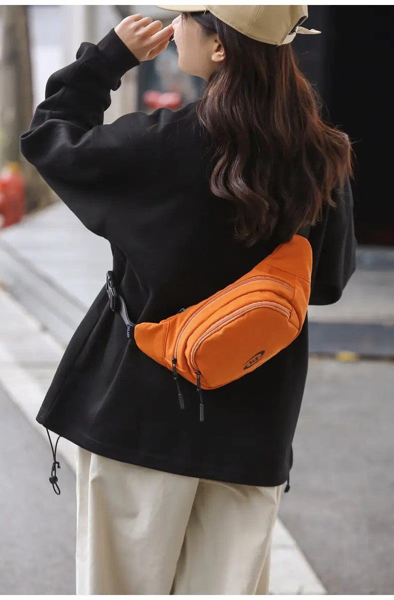 Orange Crossbody Bag for Women Casual Sports Luggage — feature 22