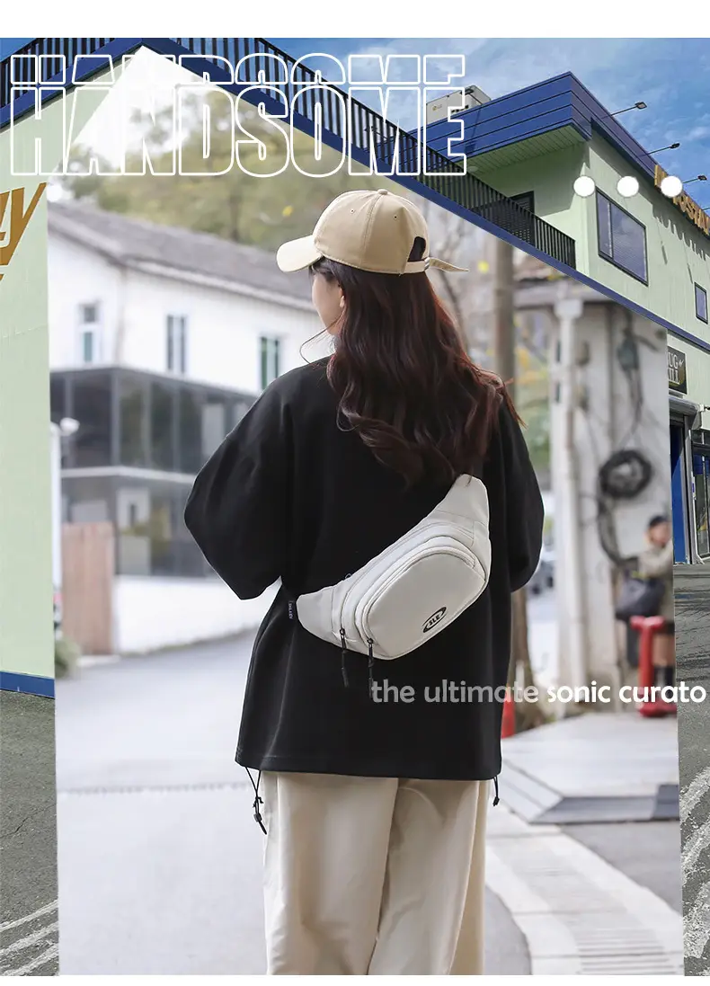 Orange Crossbody Bag for Women Casual Sports Luggage — feature 4