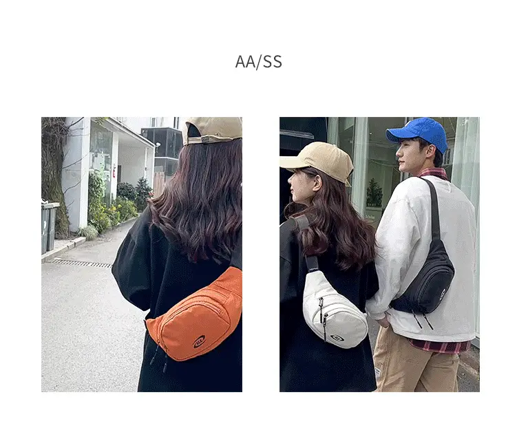 Orange Crossbody Bag for Women Casual Sports Luggage — feature 6