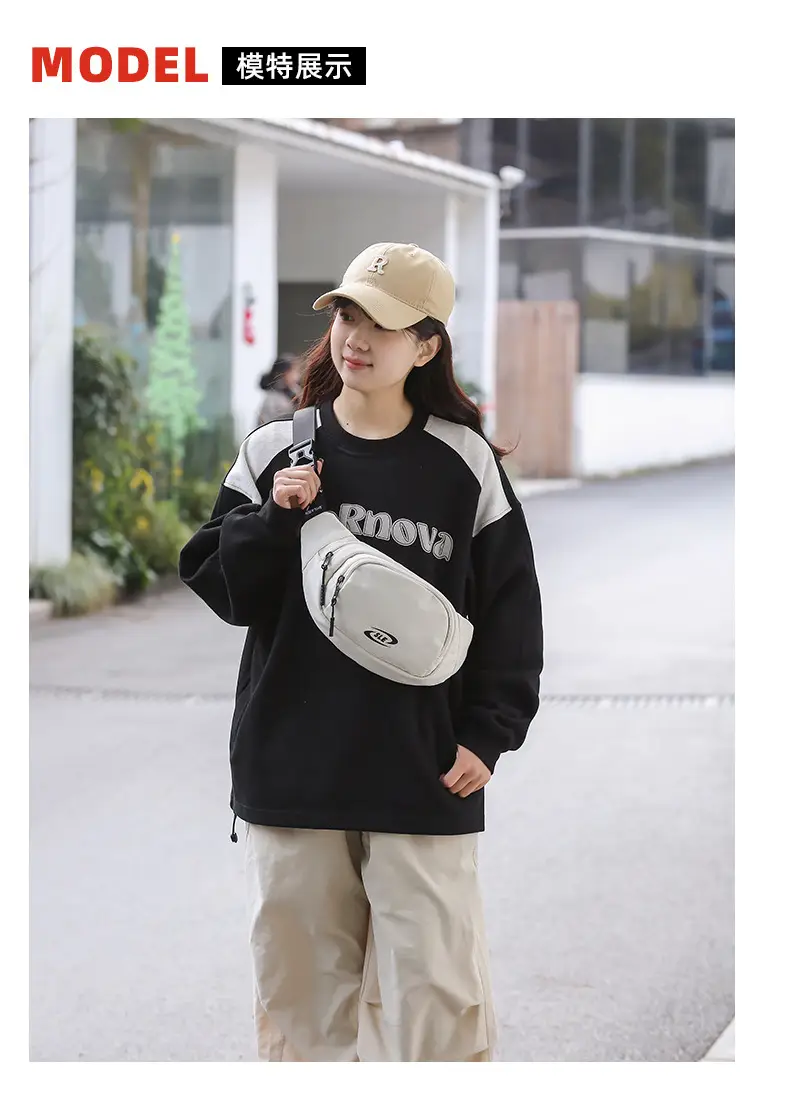 Orange Crossbody Bag for Women Casual Sports Luggage — feature 9