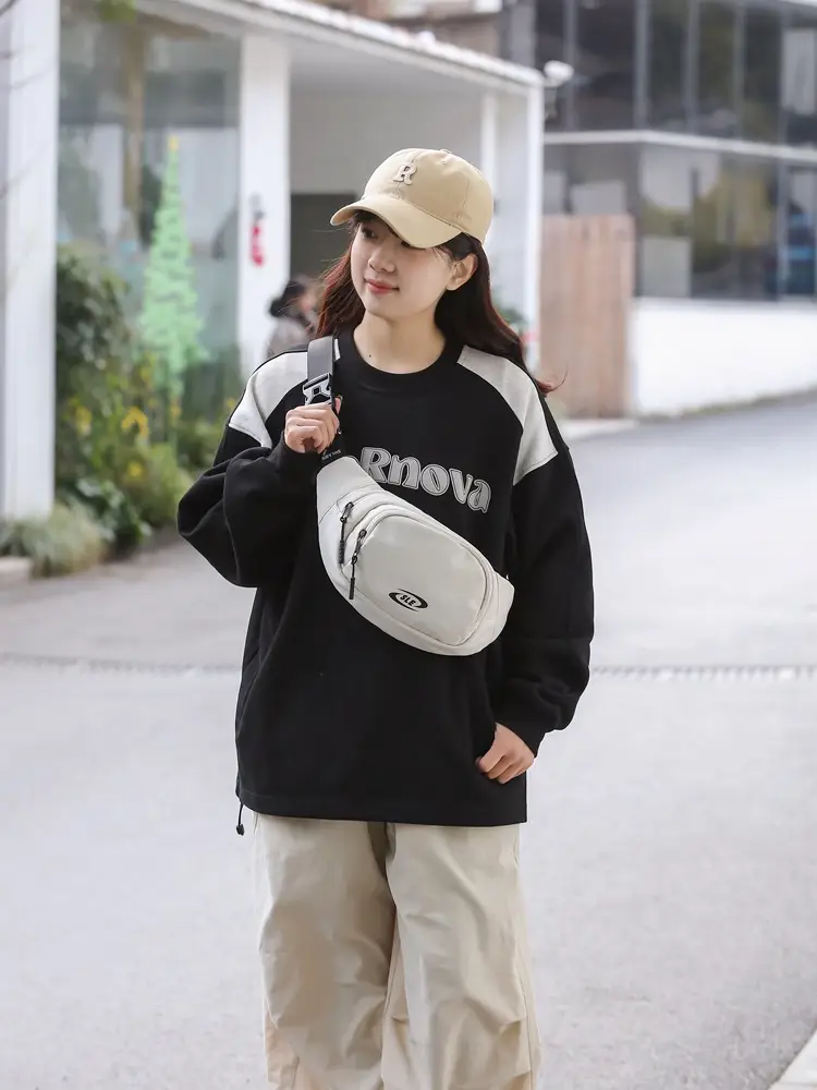 Orange Crossbody Bag for Women Casual Sports Luggage
