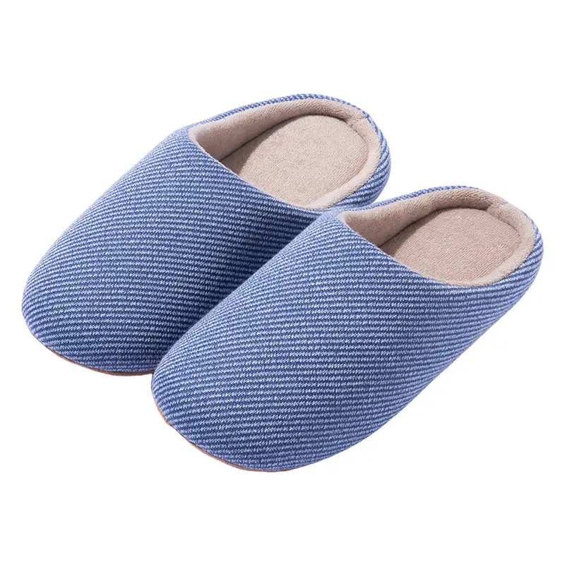 Japanese-Style Cotton Slippers for Men Women All Season Warm Non-Slip - Image 9