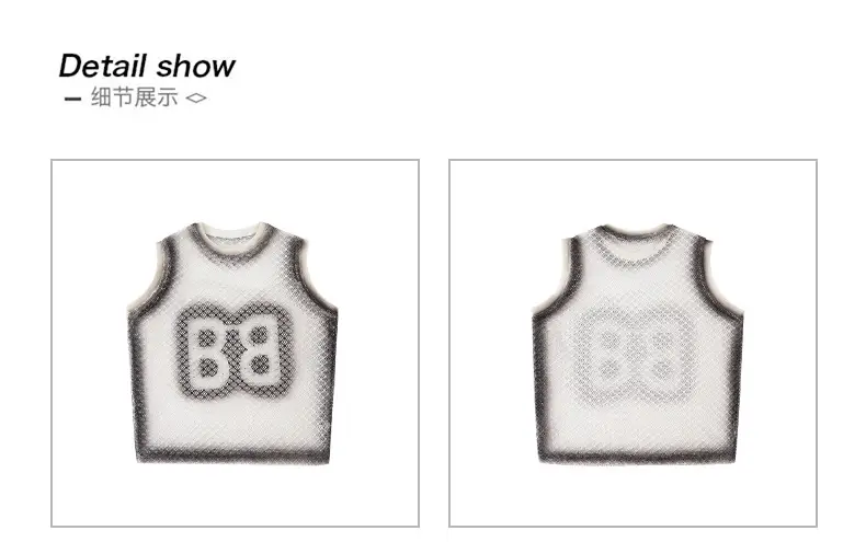 Kids Hip Hop Streetwear Set Sleeveless T-Shirt Pants — feature 14