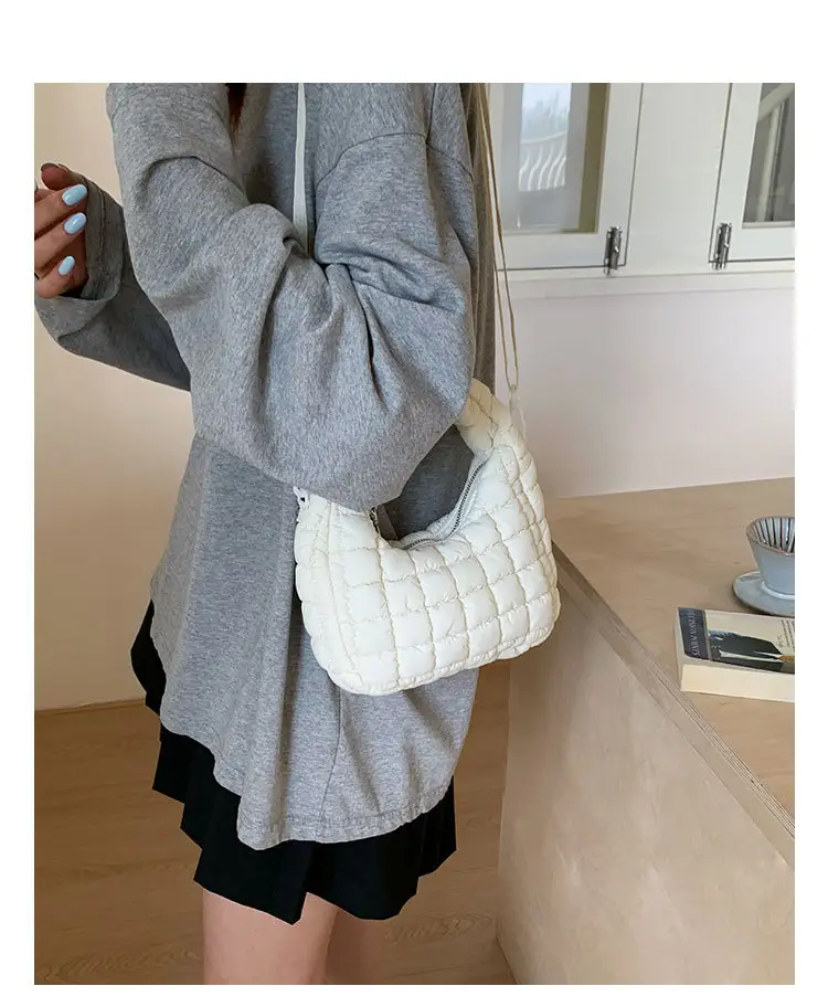 Pink Waffle Crossbody Phone Bag for Women — feature 27