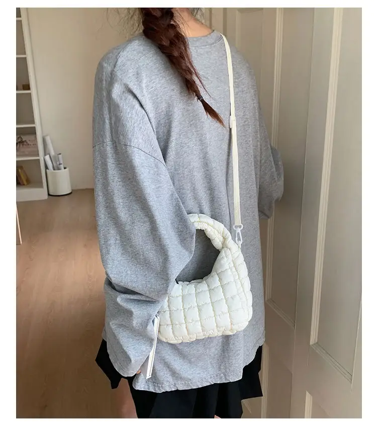 Pink Waffle Crossbody Phone Bag for Women — feature 29