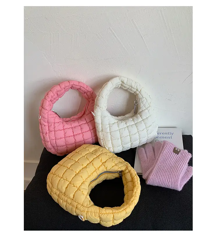 Pink Waffle Crossbody Phone Bag for Women — feature 38
