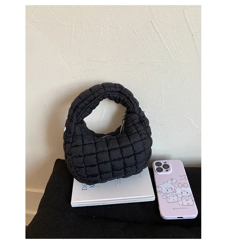 Pink Waffle Crossbody Phone Bag for Women — feature 41