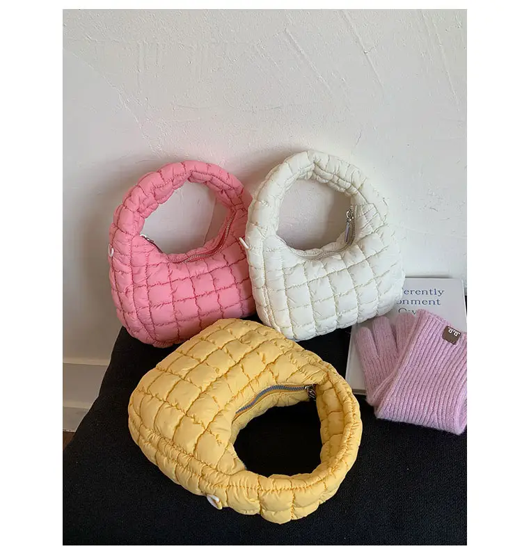 Pink Waffle Crossbody Phone Bag for Women — feature 5