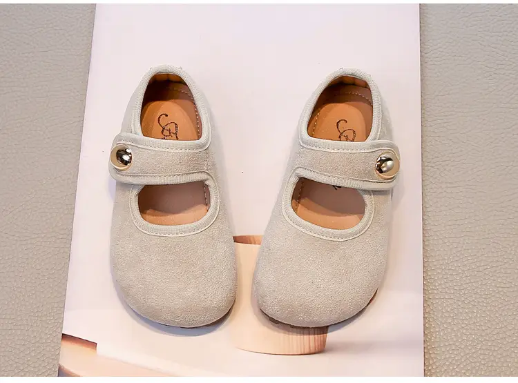 Girls' Black Lace Flat Shoes 2025 Summer — feature 21