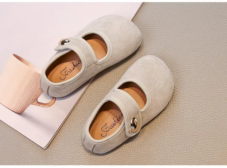 Girls' Black Lace Flat Shoes 2025 Summer — feature 22