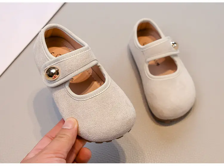 Girls' Black Lace Flat Shoes 2025 Summer — feature 23