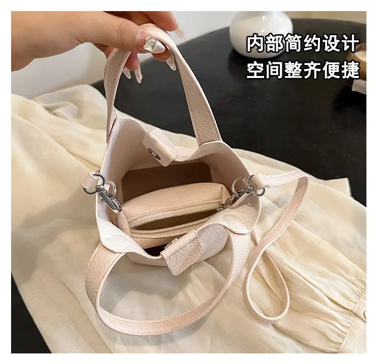 Women's Yellow PU Leather 2-Piece Handbag Set — feature 10