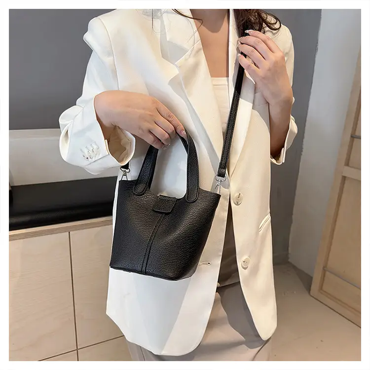 Women's Yellow PU Leather 2-Piece Handbag Set — feature 27