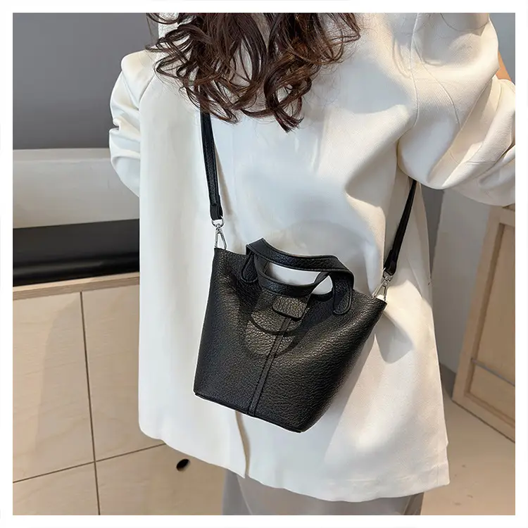 Women's Yellow PU Leather 2-Piece Handbag Set — feature 28