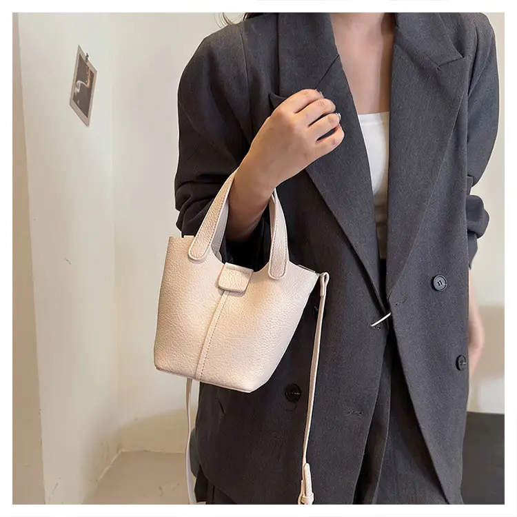 Women's Yellow PU Leather 2-Piece Handbag Set — feature 29