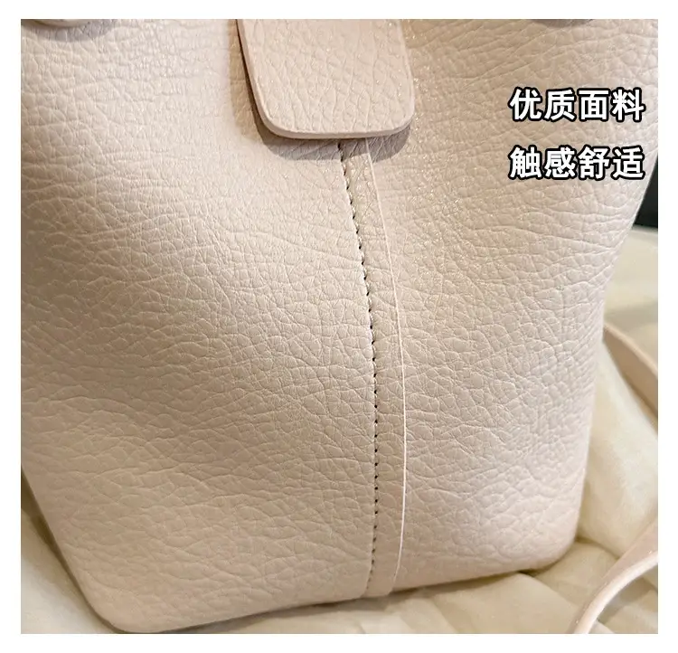 Women's Yellow PU Leather 2-Piece Handbag Set — feature 8
