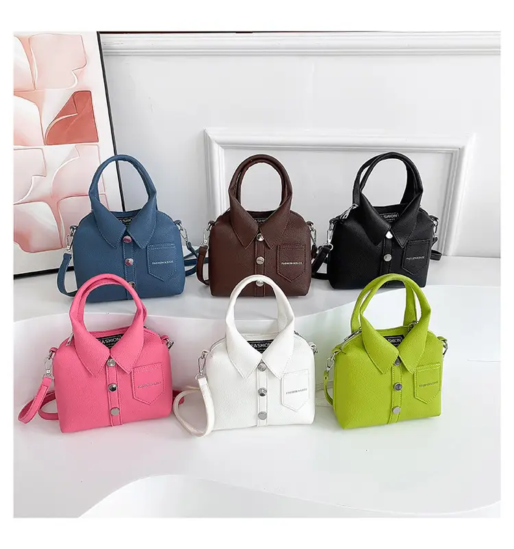 Pink Crossbody Bag for Women with Button Detail — feature 28