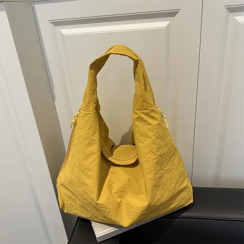 Yellow Women's Casual Tote Bag with Handles — feature 19