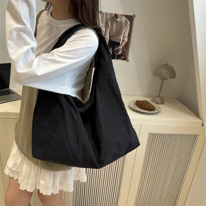 Yellow Women's Casual Tote Bag with Handles — feature 27