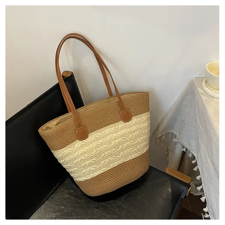 2025 New Beach Seaside Large Capacity Woven Bag — feature 19
