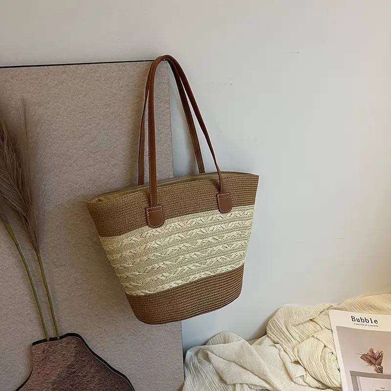 2025 New Beach Seaside Large Capacity Woven Bag - Image 2