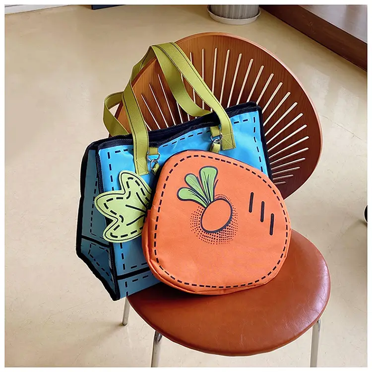 Cute Carrot 3D Shoulder Bag for Girls — feature 16