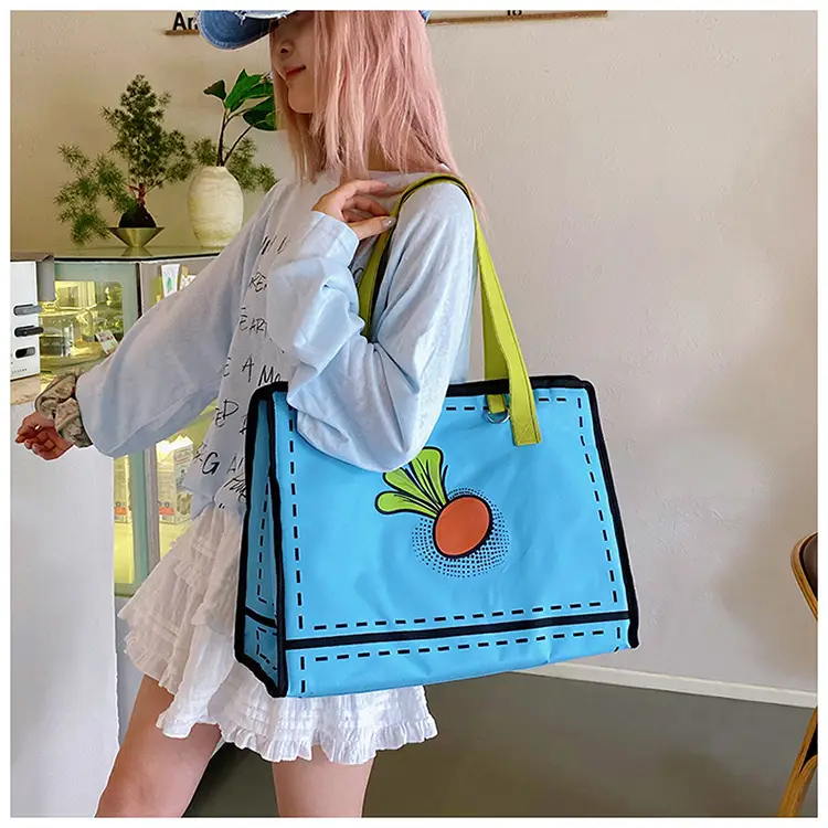 Cute Carrot 3D Shoulder Bag for Girls — feature 18